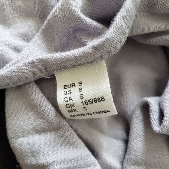 Purple Grey Maxi Dress Spaghetti Strap Small Soft Stretchy Basic Layering Long - Picture 6 of 8